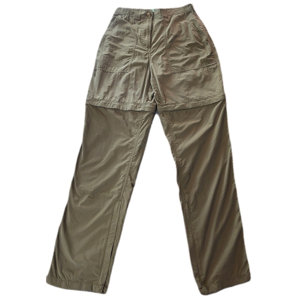 Buzz Off by Exofficio Women S Olive Convertible Zip Off Hiking Fishing Pants